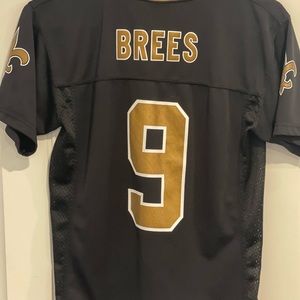 NFL New Orleans Saints Jersey Gold and Black Unisex size medium 10/12.